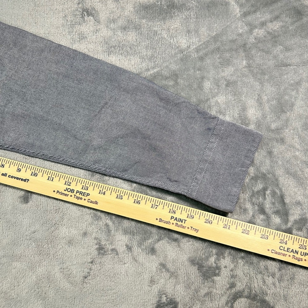 Men's Lighter Sky Blue Button-Up Shirt - Picture 5 of 8